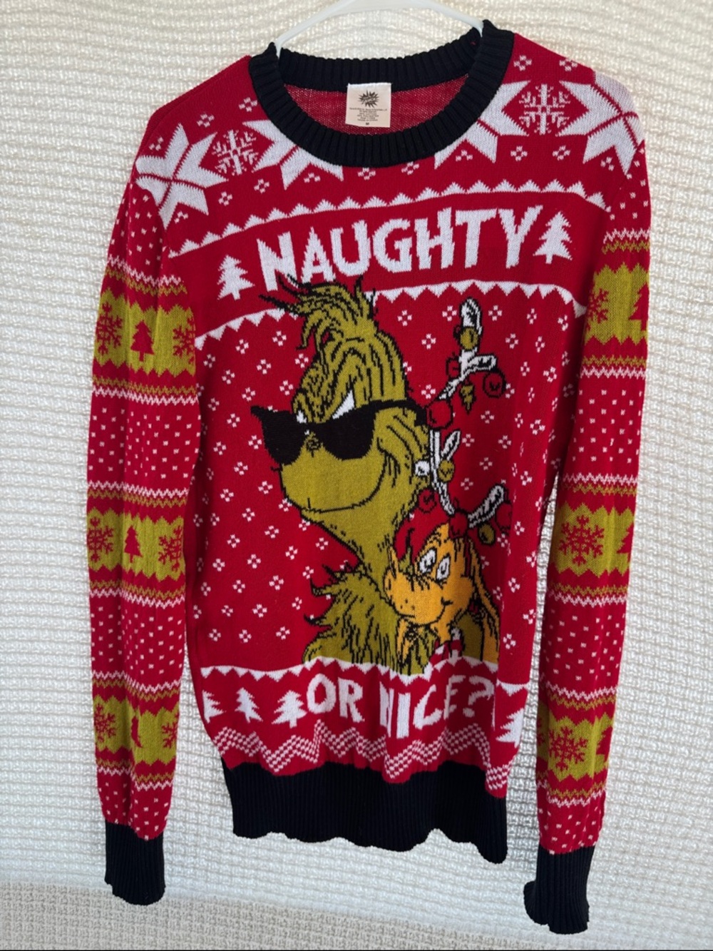 The Grinch 'Naughty or Nice?' Holiday Sweater